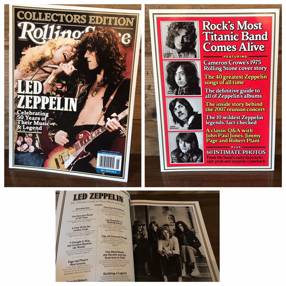 洋楽 Rolling Stones Collectors Edition 8CD Rolling Stone Collector's Edition Reissue Led Zeppelin 2019 98