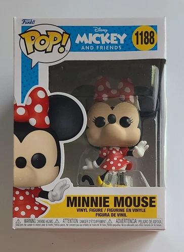 Funko Pop Disney Mickey And Friends # 1188 Minnie Mouse Vinyl Figure