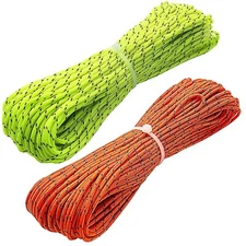 1.8mm Fluorescent Reflective Guyline Tent Rope Outdoor Camping Cord Paracord 
