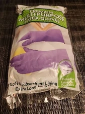 Clean Ones Premium Multipurpose Gloves 1 PAIR Non Slip Grip LARGE SHIPS FAST