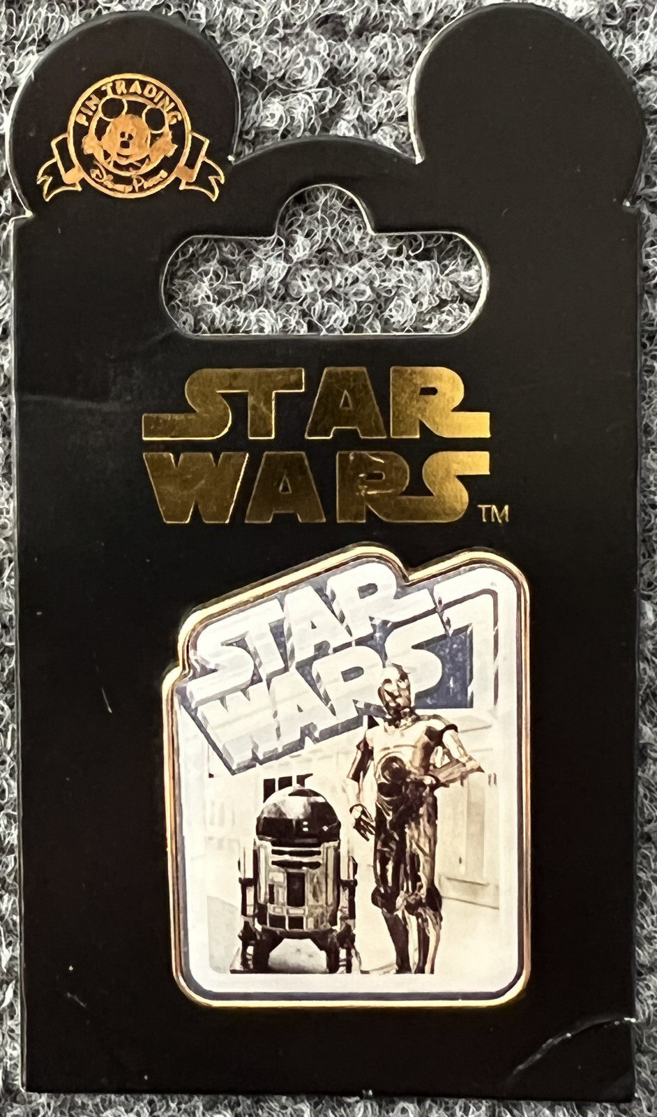 Disney Star Wars Pin Mystery Set - R2D2 and C3PO