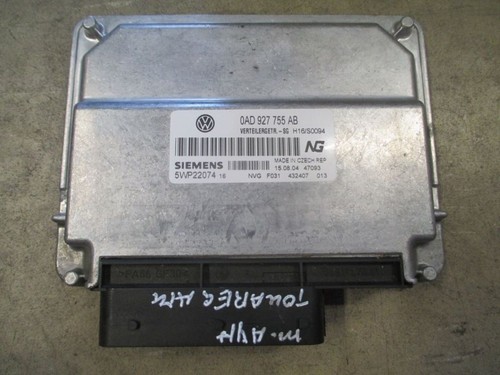 Steuergerät Verteilersperre VW Touareg Verteilergetriebe 0AD927755AB