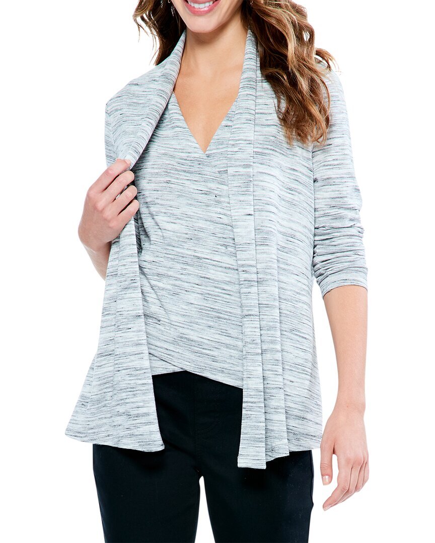 Кардиган Nic+Zoe Spacedye женский серый Xs