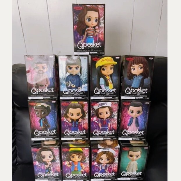 BANDAI - Stranger Things Qposket フィギュア セット Amazon.com: Banpresto - Stranger Things - Dustin (vol. 2