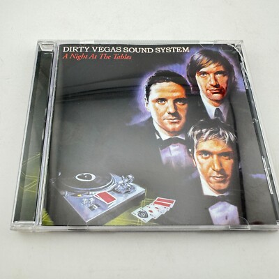 A Night at the Tables- Dirty Vegas Sound System (CD, 2003)
