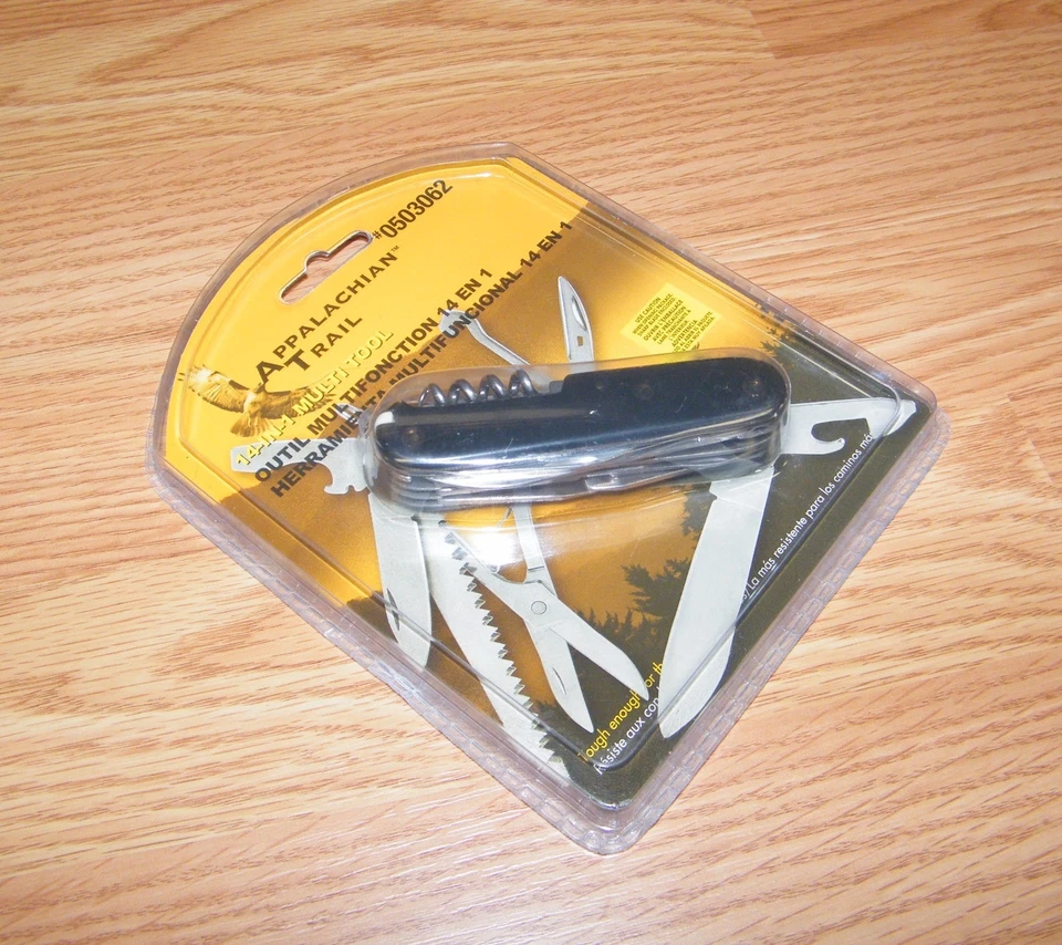 Genuine Appalachian Trail (0503062) 14 in 1 Multi Tool / Pocket Knife *NEW-READ* - Image 3 of 4