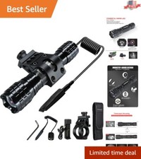 Compact Infrared 940nm Illuminator Torch - Ideal for Night Hunting  Photography