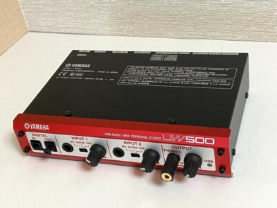YAMAHA UW500 USB Audio Midi Personal Studio Interface Aufnahme Musikausrüstung