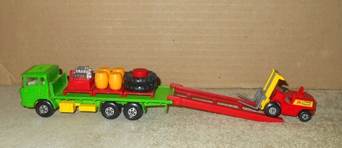 Vintage 1971 Matchbox Super Kings K-20 DAF Cargo Truck COMPLETE w/Accessories