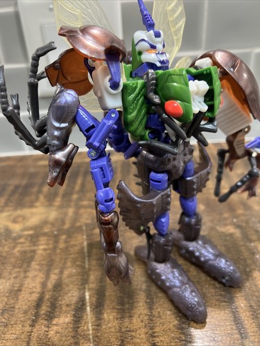Transformers Beast Wars 1997 Tripredacus Predacon Combiner Complete  - Picture 8 of 13
