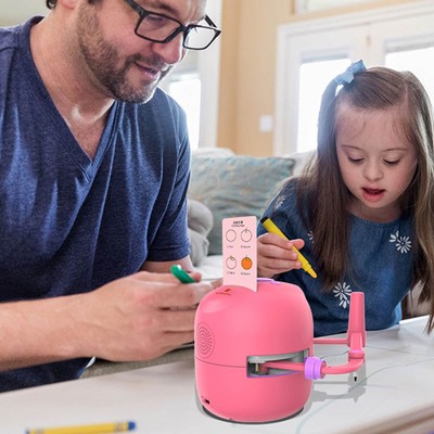 Interactive Educational  Drawing Robot Children Learn Toys with 100 Word Cards