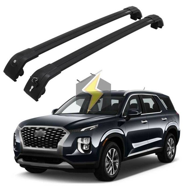 US Pair Cross Bar for Hyundai Palisade 20192021 Luggage Roof Cargo