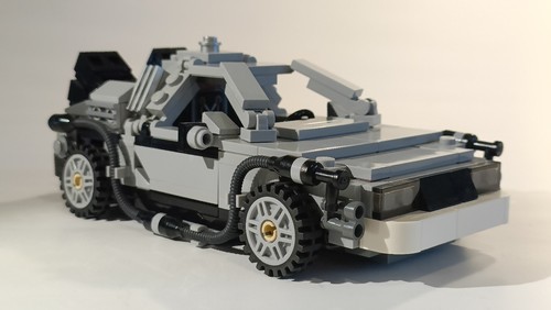 Lego set - The DeLorean Time Machine - 21103 - Complete - 'Sheild' misprint - Imagen 3 de 19