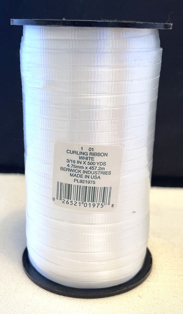 Berwick Offray Crimped Splendorette Ribbon - Purple, 3/16 Inch X 350 Yard Spool - View #4