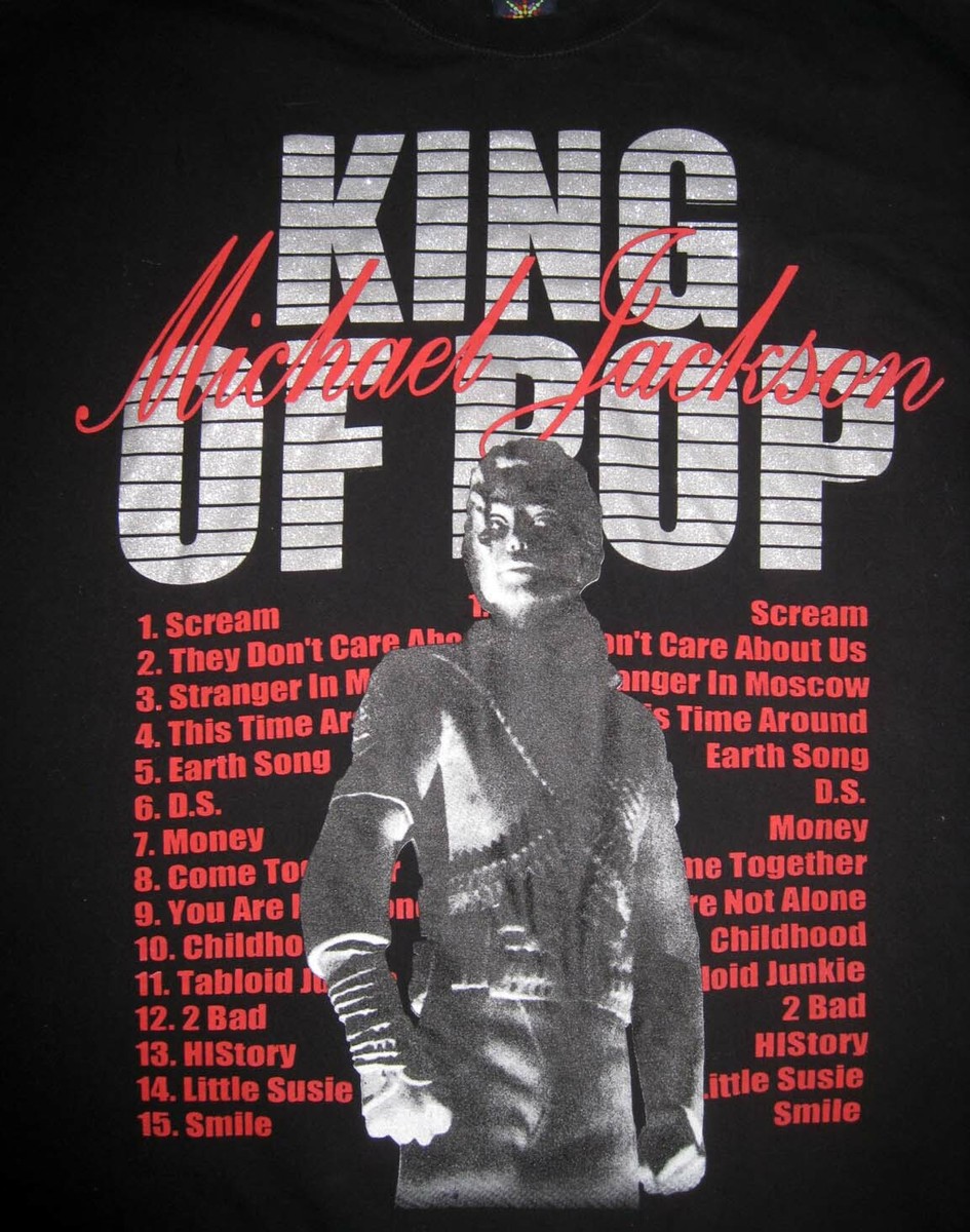 Michael Jackson ® King Of Pop - Black - 4XL XXXXL - T Shirt