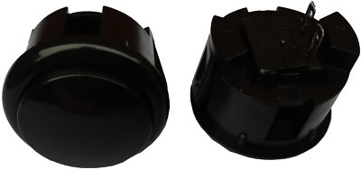 2 x Button / Feuertasten / Amiga / Atari / C64 Competition Pro Schwarz