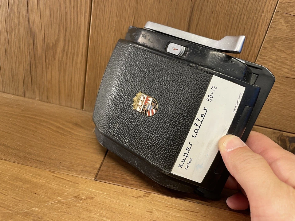 *Exc+5* Linhof Super Rollex 56x72 120 Roll Film Back Holder for 4x5 Camera / JPN - Image 2 of 4