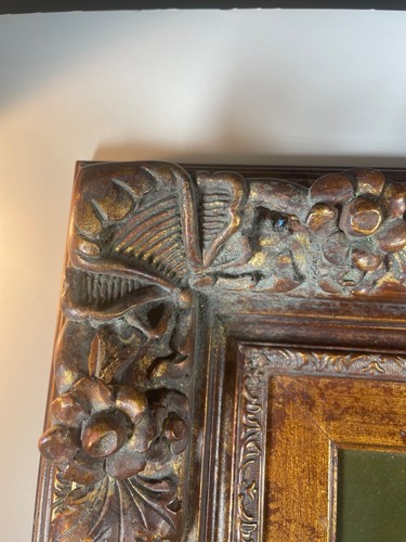 Antique Gilt Frame 17 x 19 with free oil paint! - Picture 4 of 9