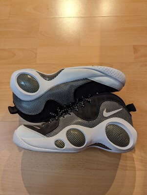 air zoom flight 95 black metallic silver