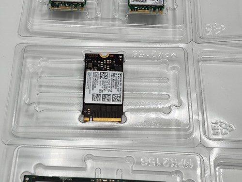 SSD Wi-Fi M.2 2280 2230 2242 Storage Shipping Cases Clamshell lot of 2, 5, 10 - Picture 4 of 8