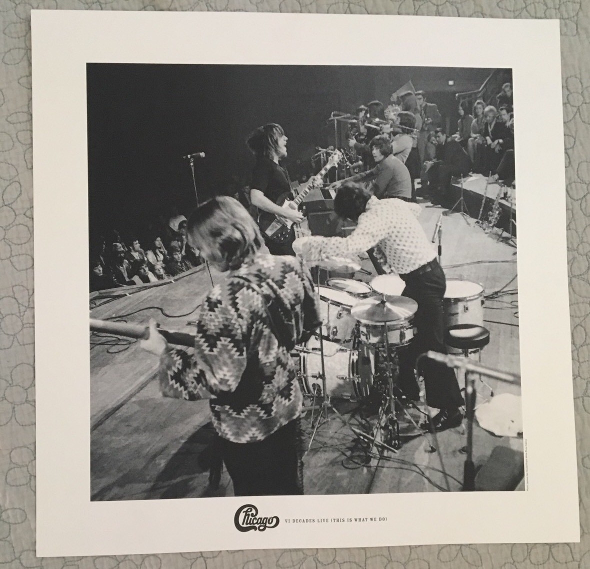 Chicago poster Kath promo Live Decades Box Set Rhino Rare Original Official
