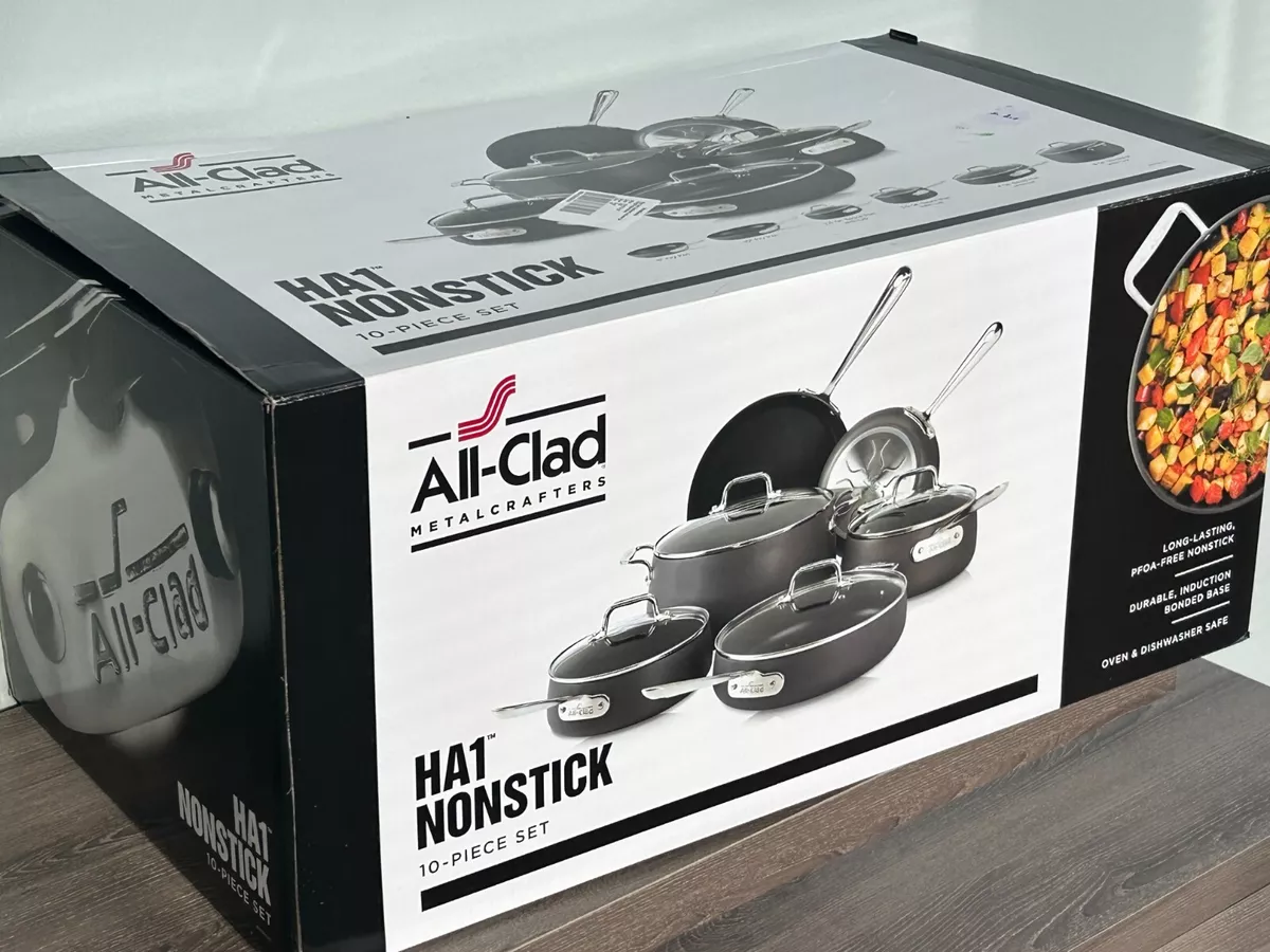 All-Clad HA1 10-Piece Cookware Set