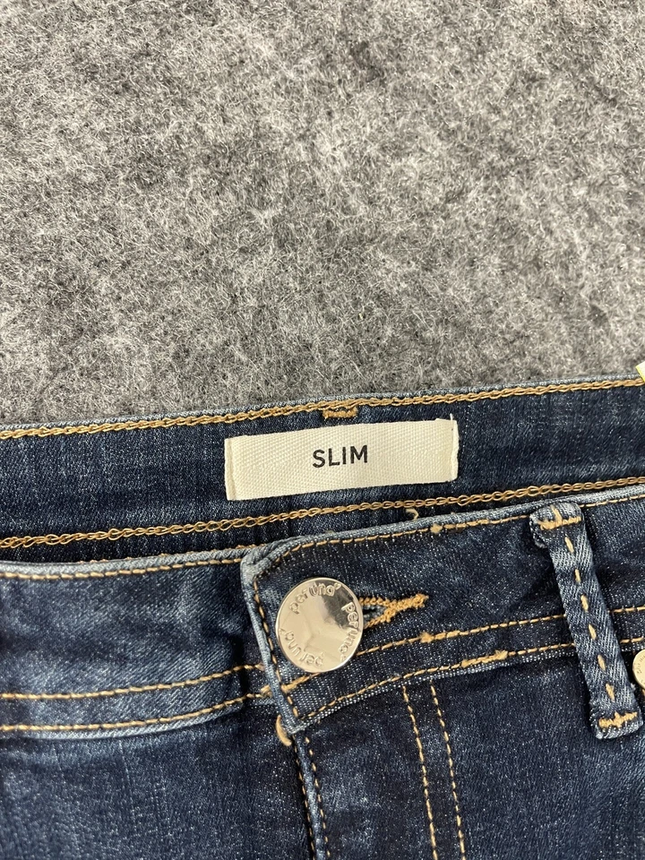 Per Una Jeans Womens 10 Denim Pants Straight Leg W:30 Dark Wash Blue NEW N325 - Image 3 of 4