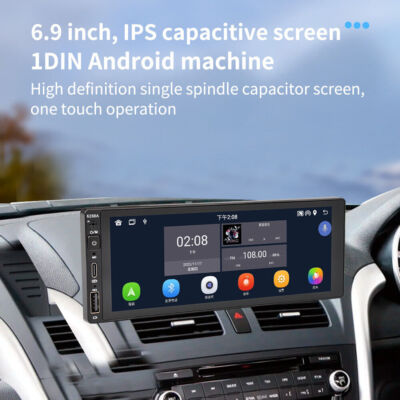 1 Din Car Radio Stereo Touch Screen GPS Navigation WiFi