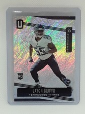 Jayon Brown 2019 Panini Unparalleled Football - RC #62 - Tennessee Titans
