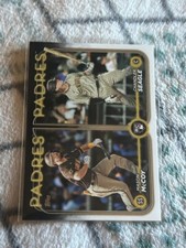 1124-24 2024 Topps Update RC San Diego Padres Mason McCoy Chandler Seagle