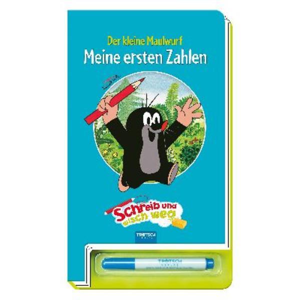 Thumbnail - Schreib Und Wisch Weg "der Kleine Maulwurf". Zahlen | Deutsch