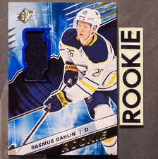 RASMUS DAHLIN 2018-19 SPx Rookies Materials #RRD ROOKIE Buffalo Sabres Jersey