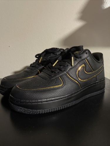Nike Air Force Cr7 by you id black gold us 9 DS | eBay