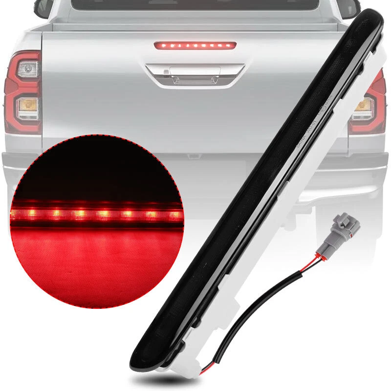 Smoke LED Tailgate Third Brake Light For Toyota Hilux Revo 2015 2016 2017 2018 - Image 2 of 4