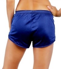 Pantalones Cortos Med Dolfin Logo Azul Marino Hooters Uniforme Descontinuado Correr Caminar Caminar Gimnasio