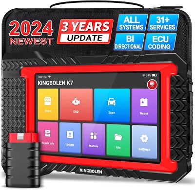 2024 KINGBOLEN K7 OBD2 Diagnosegerät Profi Scanner KFZ-Codeleser ALLE SYSTEM