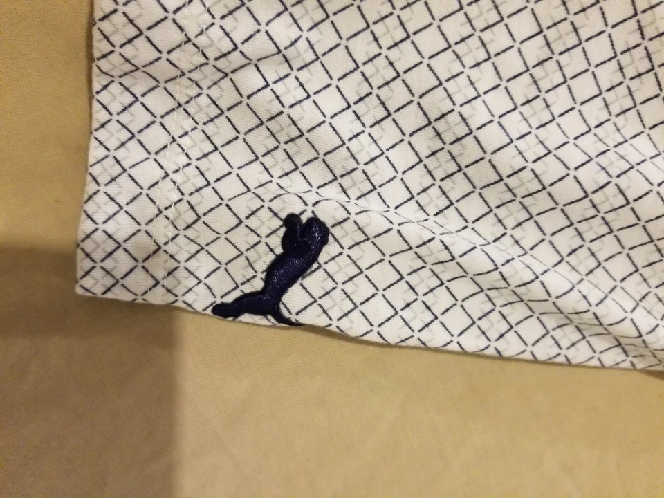 Camisa Polo Mujer PUMA L Grande Gris Gris Atlética Golf Foto 3 de 4