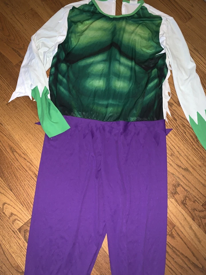 INCREDIBLE Hulk Halloween Costume Suit DRESS UP Fun Super Hero Boys Size 18 - Image 4 of 4