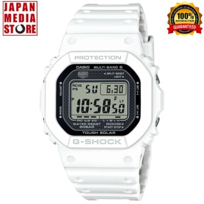 【5000円】G-SHOCK ホワイト CASIO G-SHOCK GW-5000HS-7JF HERITAGE Series Solar Radio Digital