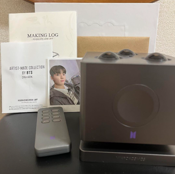 BTS JUNGKOOK Mikrokosmos Mood Lamp Artist Made Collection | eBay