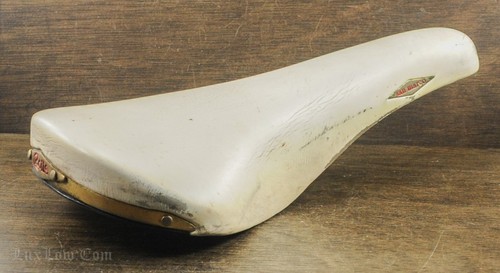 SELLE vélo de route vintage San Marco Rolls cuir TrackTour VTT vélo SEAT - Photo 46/50