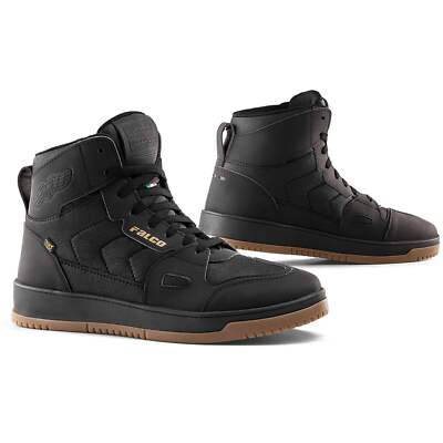 FALCO Harlem Motorradschuhe schwarz Herren CE D3O Protektoren Air-Tech Gr. 46
