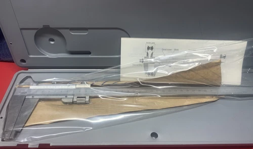 Machinist Tool: Mitutoyo 30cm Precision Master Verniers (NOS)