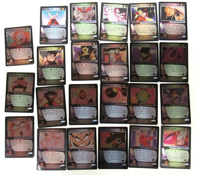 Dragon Ball Z CCG Saiyan Saga Lot Of 100 1st First Edition Cards