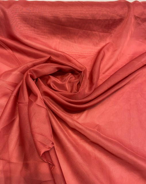Red Sheer Voile 120" Wide Drapery Fabric By The Yard eBay