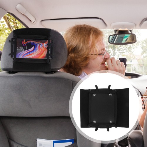Car Headrest Bracket Tablet Cradle Adjustable Cell Phone Stand Holder - 第 4/12 張圖片