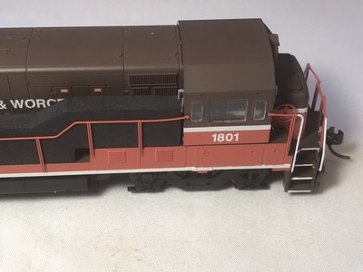Intermountain Railway Co U18b Providence Worcester 01 Ho Scale Nos Ebay