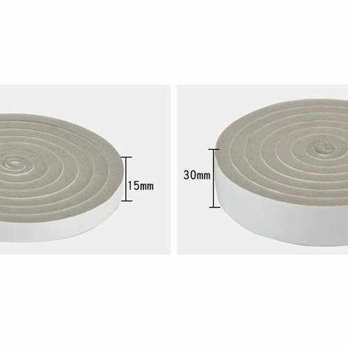 UK Weather Foam Tape Draught Excluder Seal Strip Insulation Window Door Stop-New - Picture 10 of 15