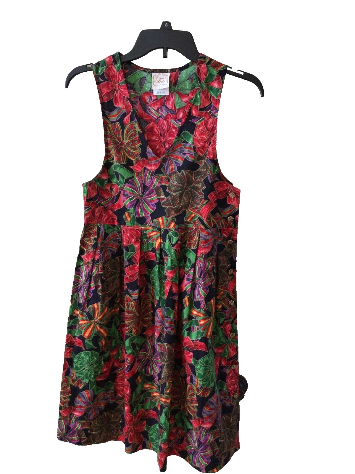 Skid Christmas многоцветные платья для девочек