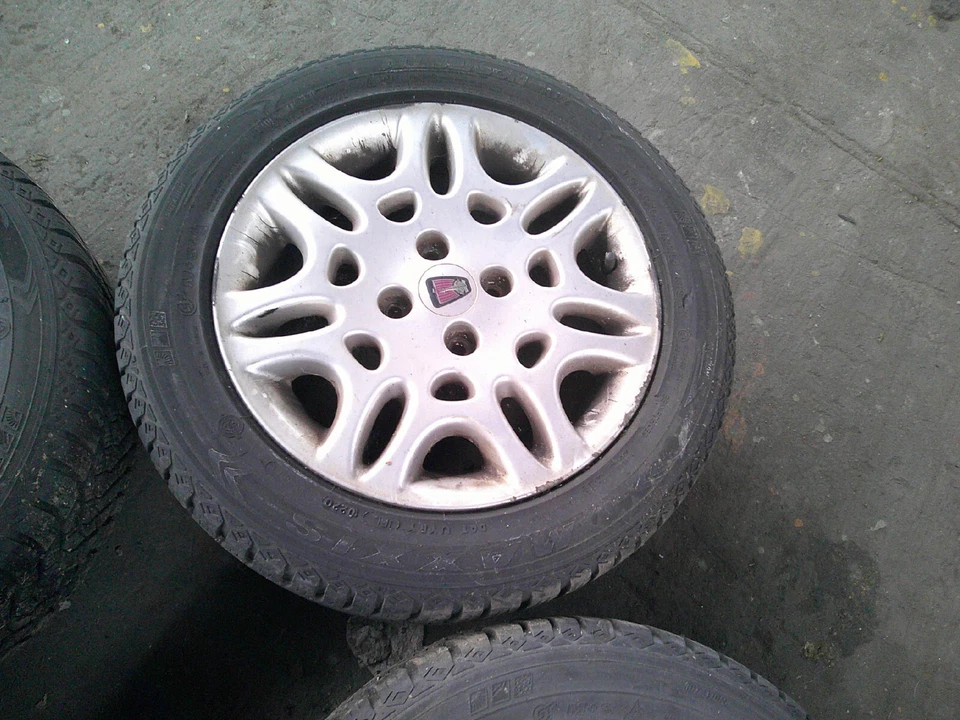 Original Rover 45 Alufelgen Aluminium Felgen Radsatz Allwetter Reifen 15 Zoll - Bild 4 von 4